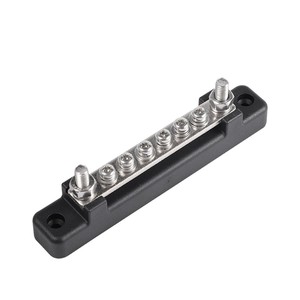 6 Terminal pil bara Bus bara kırmızı siyah güç dağıtım Terminal bloğu - Product Image 4