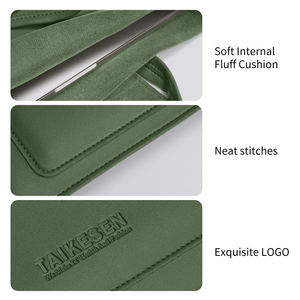 Nhà Máy Bán Buôn Biểu Tượng Tùy Chỉnh Văn Phòng Thời Trang Túi Xách PU Da Túi Máy Tính Xách Tay Cho Nam Giới Tay Áo Máy Tính Xách Tay Cặp Túi Máy Tính - Product Image 3