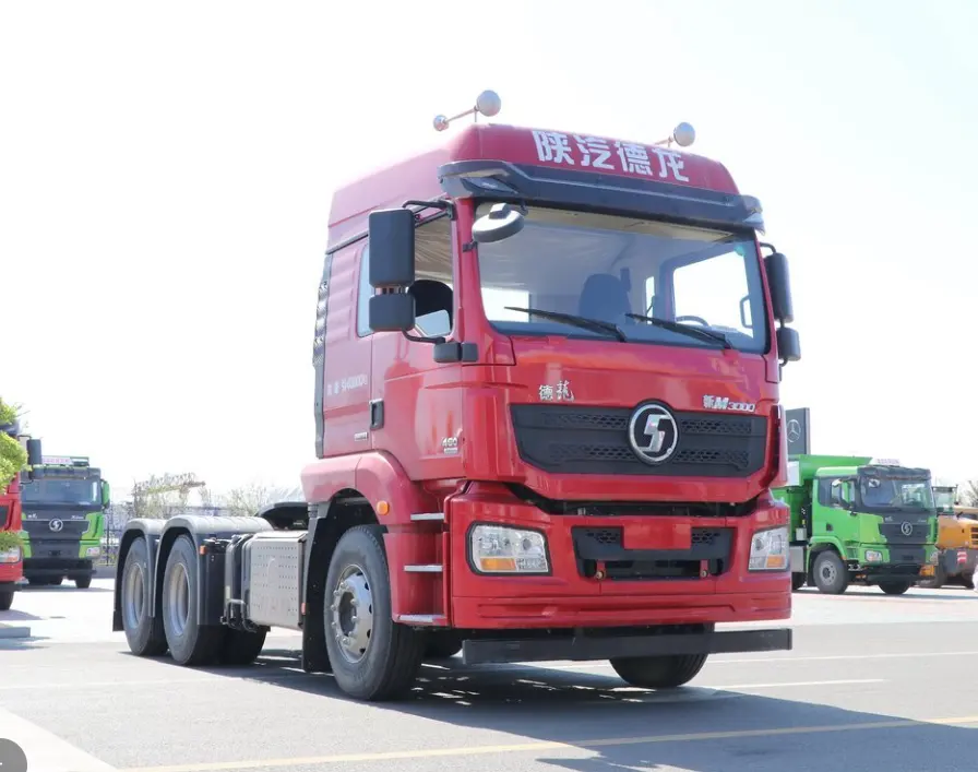Alta calidad usado SHACMAN X3000/M3000 6x4 rueda motriz Tractor camión cisterna para transporte chino LNG y combustible diésel nueva venta