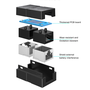 8P 8C modüler Jack ile 8Pin soket Ethernet RJ45 dişi konnektör - Product Image 5