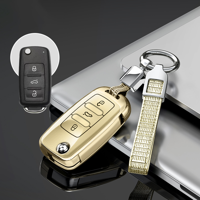 Golden+Key Chain