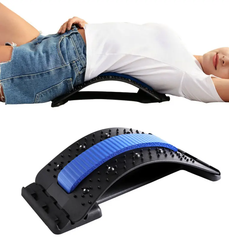 Lower Back Pain Relief Devices with Magnetic Acupressure Points, Multi-Level Lumbar Support for Lower and Upper Back Pain Relief