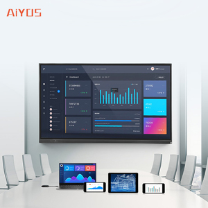 75 дюймов 4K Smart LCD Wifi плоская панель сенсорный экран монитор доска интерактивная для обучения конференции цифровые вывески дисплеи - Product Image 1