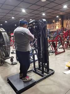 HTFitness Weight Stack <strong>Dual</strong> Function Strength Training Pin Loaded Standing Multi Flight Machine Chest Training Machine - Product Image 5