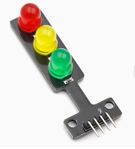 LED TRAFFIC LIGHT MODULE 5V TRAFFIC LIGHT EMITTING MODULE ELECTRONIC <strong>LEARNING</strong> BUILDING BLOCK <strong>PROGRAMMING</strong> SINGLE CONTROL BOARD - Product Image 1