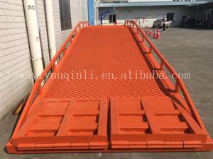 hidráulico <span class=keywords><strong>manual</strong></span> empilhadeira veículos plataforma inclinação da rampa de carregamento do contentor ponte de embarque 144