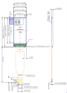 Lager 0,96 Zoll SPI-Schnitts telle 80 X160 ST7735 Treiber IPS LCD Bare Color Screen TFT Display LCD-Modul - Product Image 5