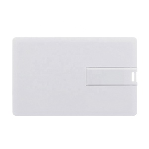 名片闪存驱动器免费标志印刷填充光信用卡u盘2.0 - Product Image 3