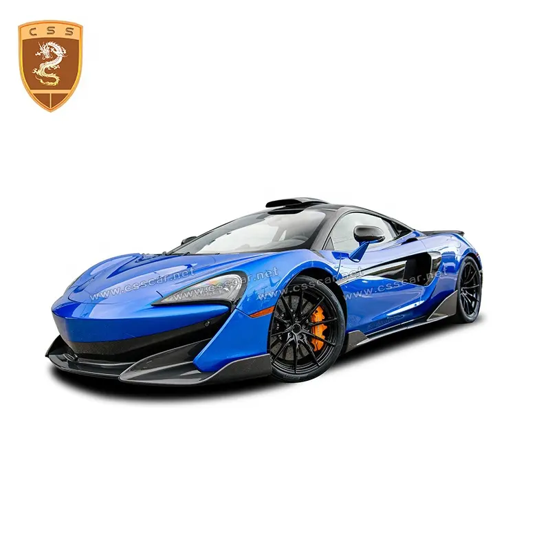 Per Mclaren 540C 570S 570GT kit carrozzeria aggiornamento a kit corpo completo in fibra di carbonio 600LT