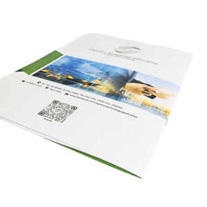 Logo tùy chỉnh gấp tờ rơi kinh doanh đầy màu sắc Danh mục tài liệu ràng buộc Dịch vụ in kỹ thuật số các tông thực đơn nhà hàng tờ rơi - Product Image 3