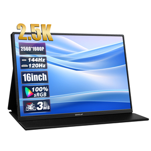 צג מחשב דק במיוחד 16 אינץ' 4K 144Hz עם פאנל IPS מחשב גיימינג לסוויץ' PS5 PS4 נינטנדו