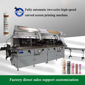 Hochwertige 2-farbige automatische Siebdruckermaschine für Plastikbehälter mit Be- und Entladung von Farbseiden-Seidendrucker - Product Image 5