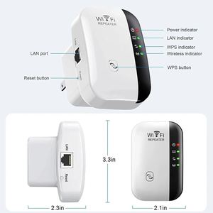 Wireless Signal Booster <strong>Wifi</strong> <strong>Extender</strong> Small Steamed Bun <strong>Network</strong> Repeater Ap Broadband Home <strong>Router</strong> Signal Amplification Extension - Product Image 6