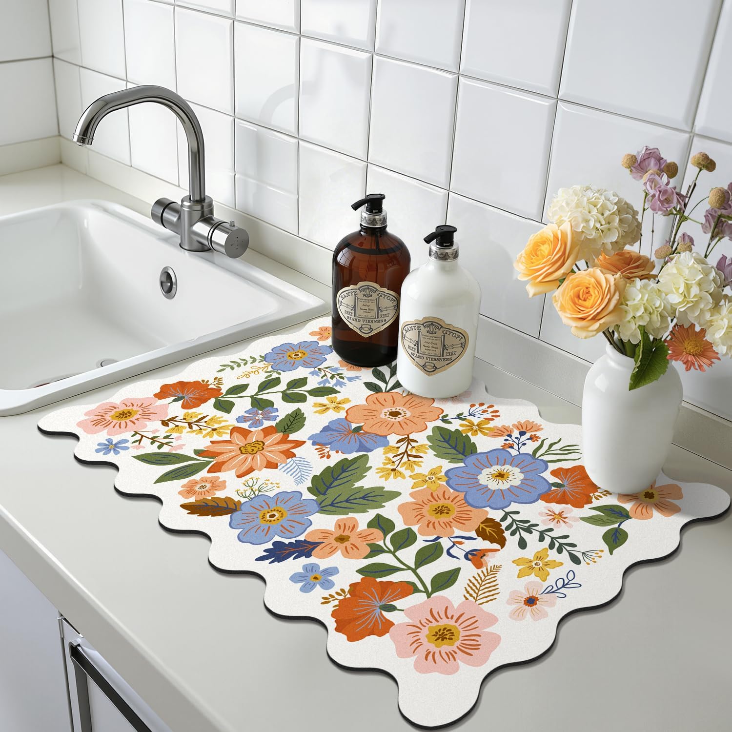 Floral coloré