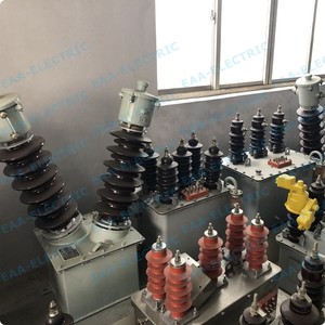 Kombinierte Transformatoren (dreiphasig und zwei Komponenten) Öl isolierter Stromwandler-Spannungs wandler für den Außenbereich - Product Image 4
