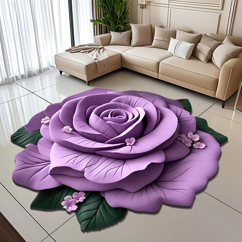 3d visual flower - cardamom purple