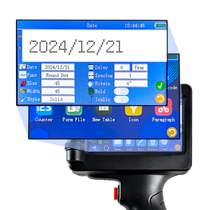 Schnellt rocknende Tinte QR-Code Tinten strahl drucker Inkjet EXP Datums druckmaschine Tragbarer Hand-Tinten strahl drucker - Product Image 2