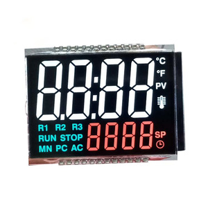Özel 0.5 2.5 3 4 5 inç 4 haneli 7 Segment çok küçük Mini Lcd ekran modülü