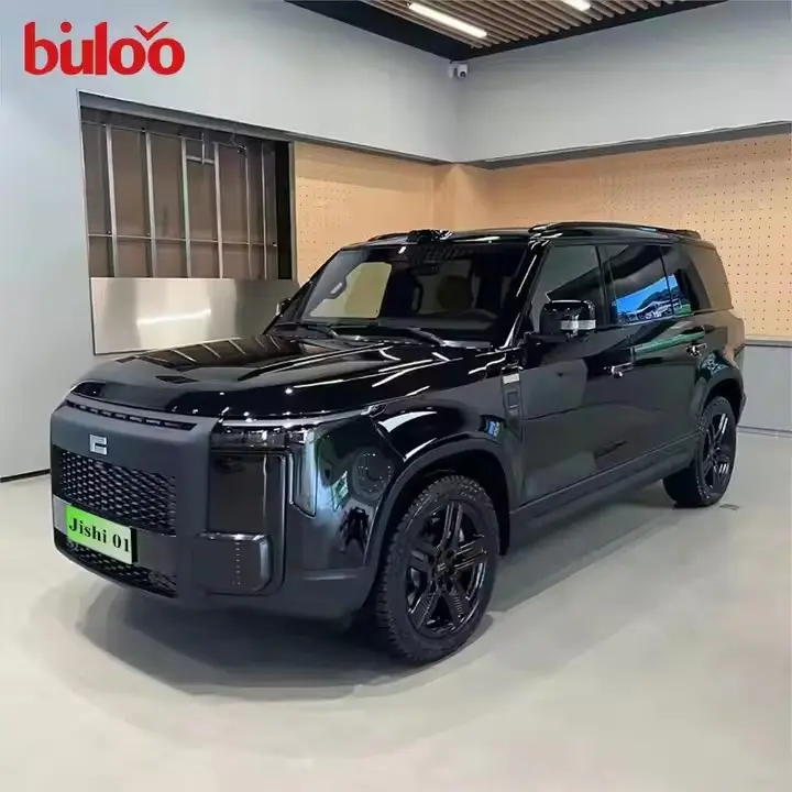 Carro elétrico de luxo EV Suv BAW Polar Stone 01 Jishi 01 2023 Exclusivo 6 7 Seater 235km Híbrido Veículos de Nova Energia