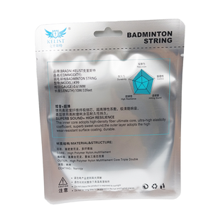 Cuerdas de nailon para bádminton, suministro de fábrica personalizado, alta elasticidad, excelente sonido, 0,61mm, mejor control - Product Image 4