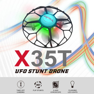 SYMA <strong>Good</strong> Sales Quadcopter X35T 2.4G RC Stunt LED Light Mini <strong>Drone</strong> Beginner and Child Gift High Quality Kids Stunt <strong>Drone</strong> for ufo - Product Image 5