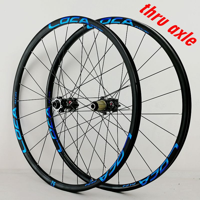 Bleu moyeu noir