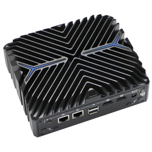 12. CPU Aluminium legierung I3/i5/i7 Mini Box PC mit 3 * USB3.1 (optional 1*10G LAN/8 * USB)