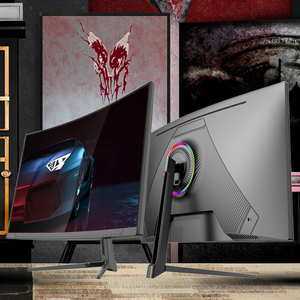 จอ LCD สำหรับเล่นเกมขนาด27นิ้วจอคอมพิวเตอร์ LED กว้างพร้อมฐานปรับอัตราการรีเฟรช1 ms 165Hz - Product Image 1