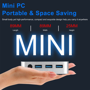 Mini PC con Win11 Business Office & Gaming 16GB memoria Video M.2 Storage piccolo Computer Host - Product Image 3