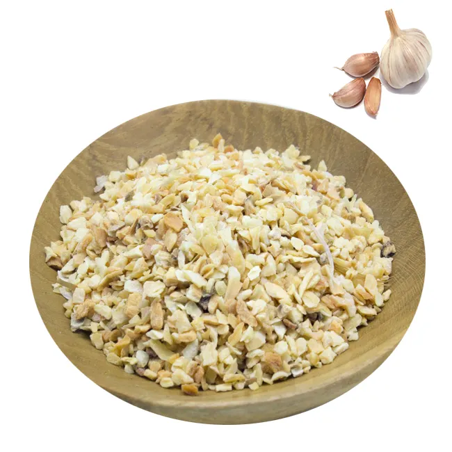 Granello di aglio essiccato disidratato per uso alimentare della fabbrica della cina 8-16 Mesh