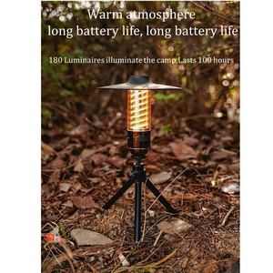 נייד עמיד למים חיצוני מחנאות הוביל מנורת סוג-ג נטענת שולחן קמפינג תליית אור - Product Image 6