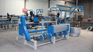 Fully <strong>Automatic</strong> Diamond <strong>Wire</strong> Mesh <strong>Net</strong> Chain Link Fence <strong>Net</strong> Making <strong>Machine</strong> - Product Image 4