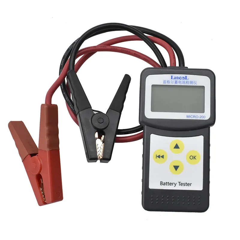 Оптовая цена 12V Цифровой CCA тестер автомобильного аккумулятора емкость батареи анализатор MICRO-200