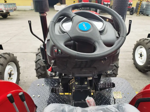 小型トラクターローダー付きバックホートラクター農業用4x4芝刈り機50ph 70phトラクターガーデン