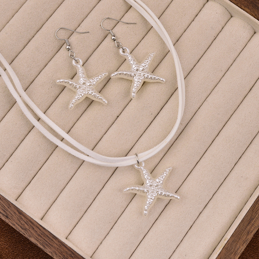 Starfish Necklace and Earring Set