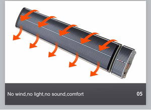 大型放射ヒーターリモコン商用電気赤外線ヒーター吊り下げ放射ヒーター - Product Image 5
