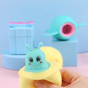 カスタムスクイーズカップ子供のおもちゃラバーフィジェットおもちゃかわいいミニチュア伸縮ゲーム
