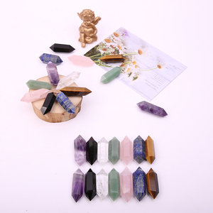 High Quality Natural Healing Stone Rose Quartz Amethyst Crystals Points Double Terminated - Product Image 5