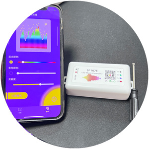 LED Music <strong>Controller</strong> Led Strip Lights with Remote and App Control with Bluetooth <strong>Function</strong> Dimmer Switch for Light Strips Led - Product Image 2