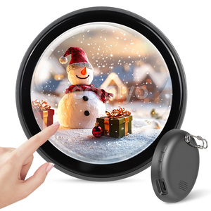 Anime Accessoires Touchscreen Smart Digitale <span class=keywords><strong>Display</strong></span> Badge Elektronische Badge Scherm Bedrijfsnaamplaatje Elektronica Led Badges - Product Image 1