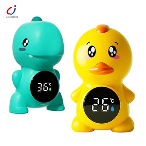 Chengji אמבט מים מדחום תינוק בטיחות ברווז קריקטורה הוביל מדחום דיגיטלי אמבט דיגיטלי