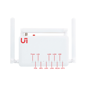 Thiết bị mạng wifi5 xpon onu CATV xp6488 4ge + 1CATV băng tần kép 2.4G & 5g Tiếng Anh GPON ONT <span class=keywords><strong>Wifi</strong></span> onu với 7dB 4 ăng ten utking - Product Image 3