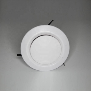 Günstigere Belüftung öffnungen aus Kunststoff decken den Diffusor mit runder Decke in weißer Farbe für die Klimaanlage ab - Product Image 5