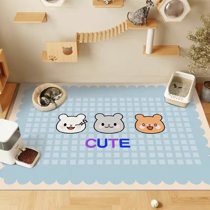 Blue Grid Bear