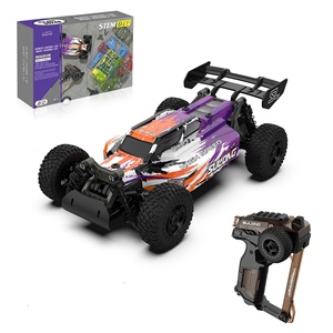 Kök uzaktan kumanda yapı kiti-yarış arabası/Buggy 2.4Ghz RC Racer oyuncak seti, mühendislik öğrenme bilim inşaat oyun 71 adet - Product Image 2
