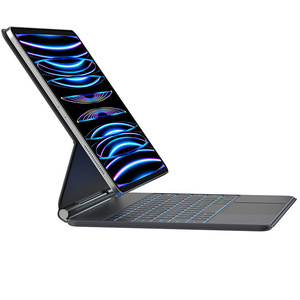 Teclado de tableta listo para usar de fábrica para Pro11 Air 11 13 Teclado Imán de respuesta de segundo toque con funda protectora de soporte - Product Image 6