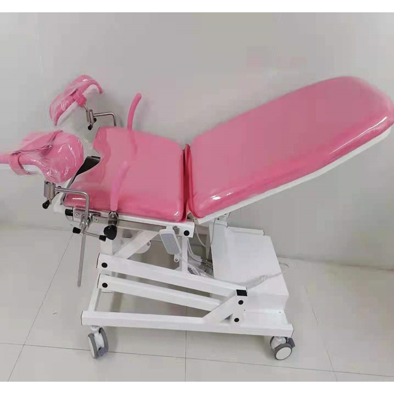 Electric gynecological examination bed