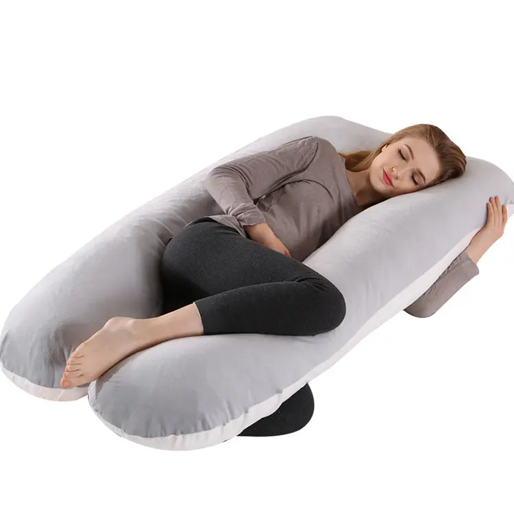 Personalizzazione personalizzata cuscino per il supporto della gravidanza cuscino per il corpo a forma di u per le donne incinte