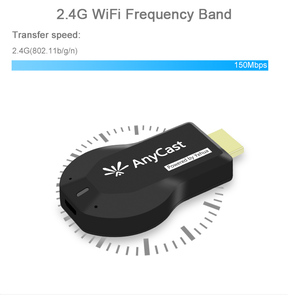 Yüksek kalite Wifi Miracast Dongle Anycast M4 DLNA Miracast Wifi güvenlik cihazı Mac OS Android IOS Windows ve TV projektör için - Product Image 4