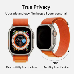 Wholesale 9H HD Privacy Glass Screen Protector for Apple IWatch <strong>Ultra</strong> 49mm Easy Install Applicator Tool <strong>Kit</strong> - Product Image 6